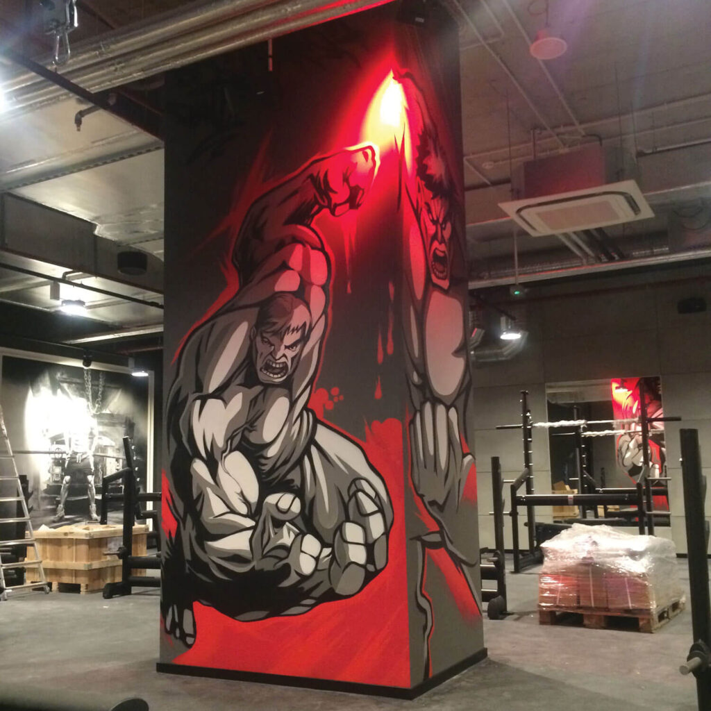 mural mcfit
