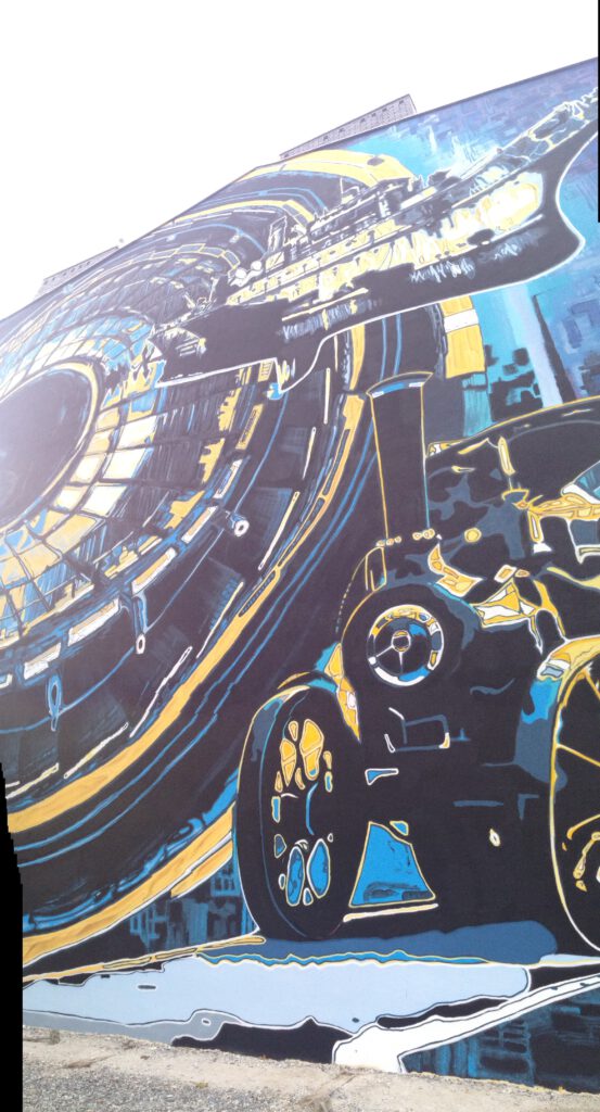 mural mehes tuse Justyna Lubińska Kraków