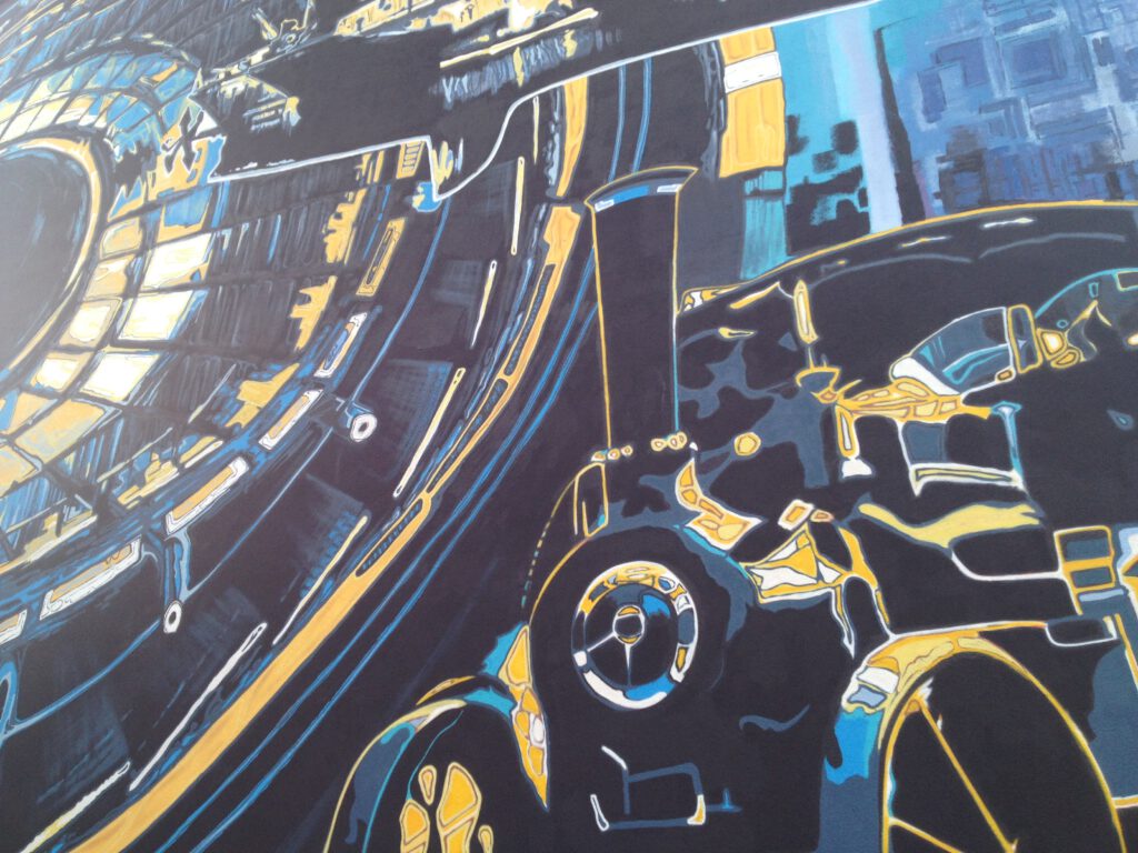 mural mehes tuse AGH