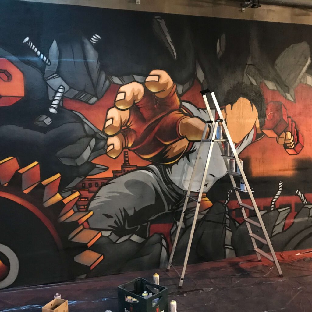 smart gym mural katowice
