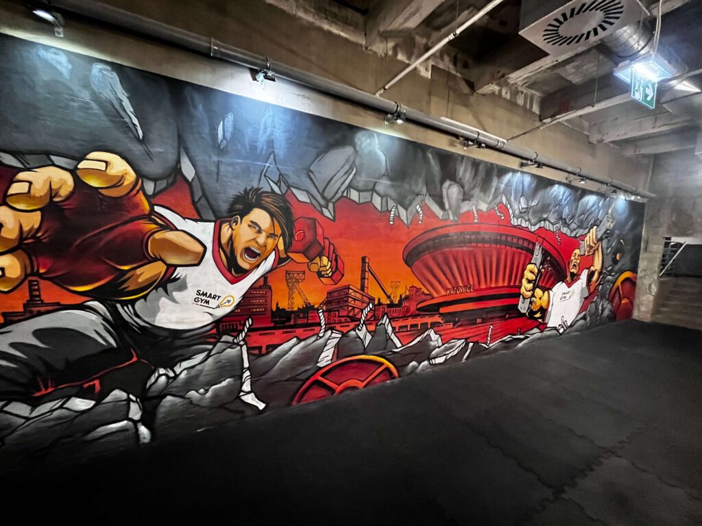 mural the smash katowice